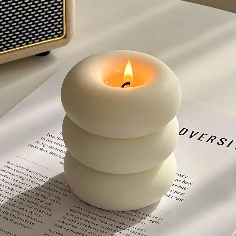 Donut Candles, Soy Candles, Home & Bedroom Decor, Scented Candles, Romantic Gifts, Wedding & Party Decor