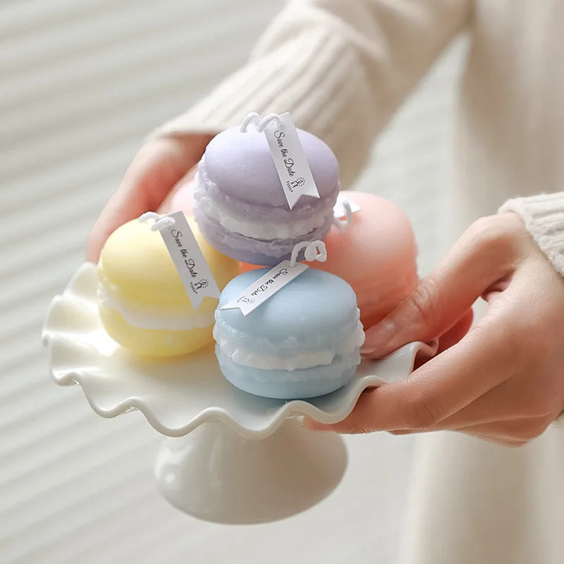 Macaron Aromatherapy Candle Photo Prop Diy Birthday Gift Fragrance Candle Perfume Scent Creative Gift Christmas Gift