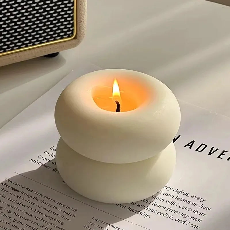 Donut Candles, Soy Candles, Home & Bedroom Decor, Scented Candles, Romantic Gifts, Wedding & Party Decor