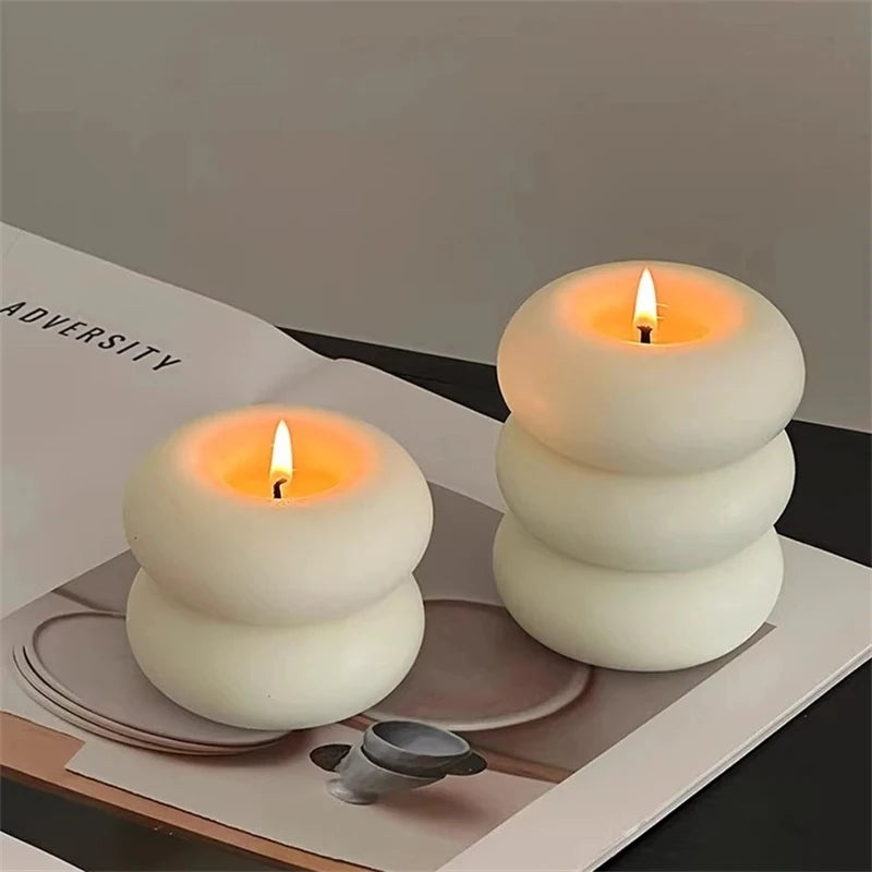Donut Candles, Soy Candles, Home & Bedroom Decor, Scented Candles, Romantic Gifts, Wedding & Party Decor